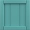 Ekena Millwork 12"W x 12"H True Fit PVC Framed Board-n-Batten Shutters Sample, Pure Turquoise SAMPLE-TFPBFPT - alternate 1